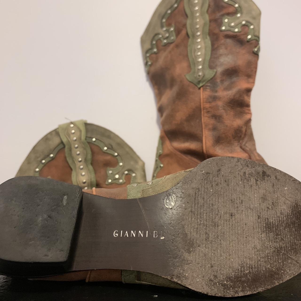 gianni bini leopard boots