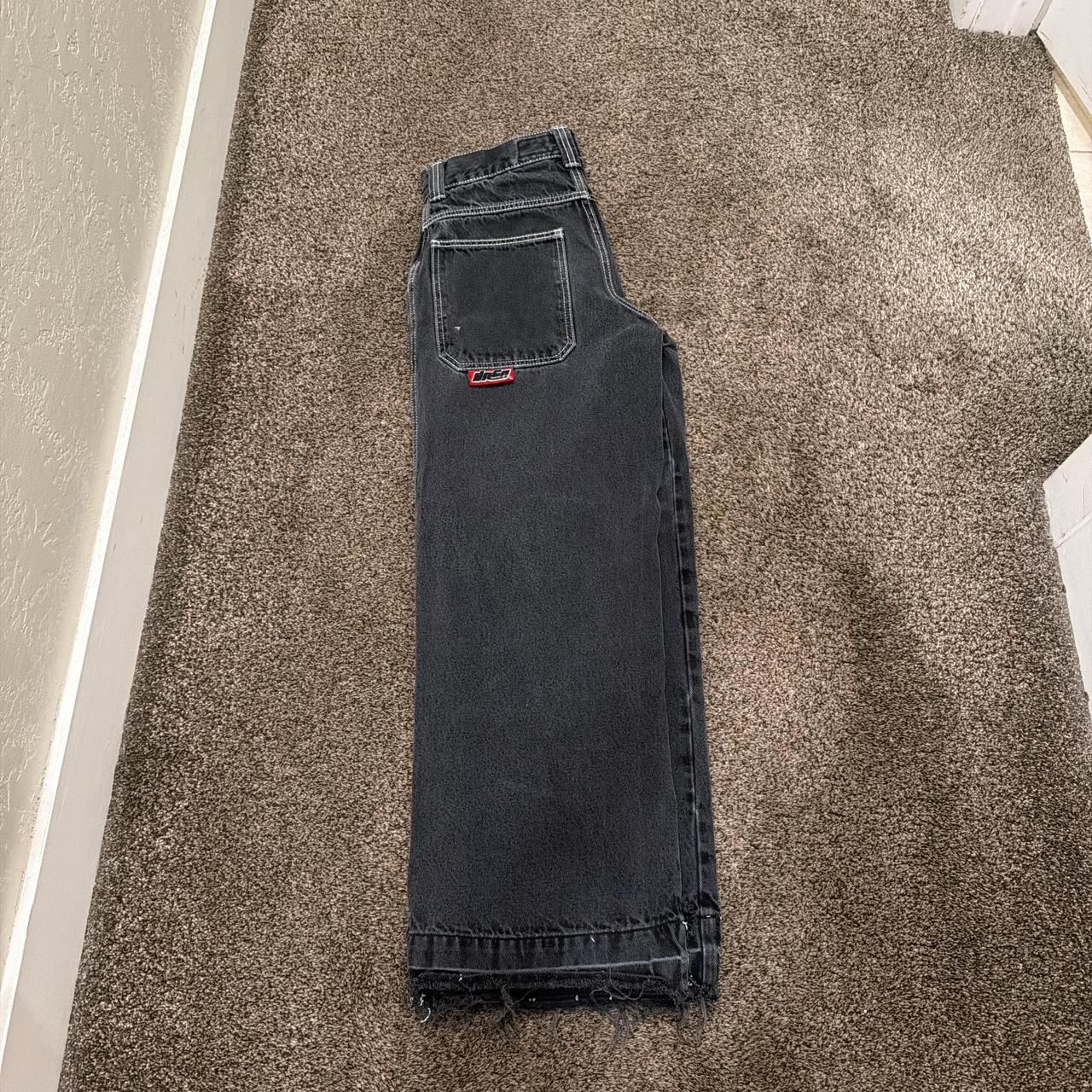 JNCO Men's Distressed Jeans - Black/Grey - 30" – … - image 1