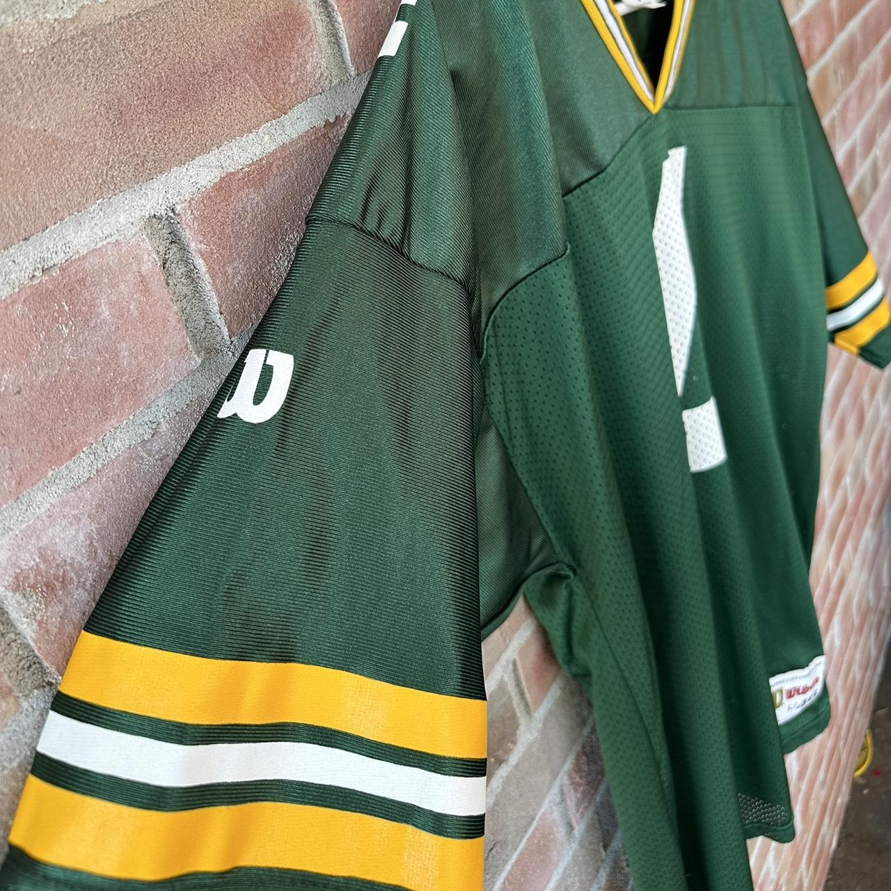 Vintage Green Bay Packers winter jacket! Quarter zip - Depop