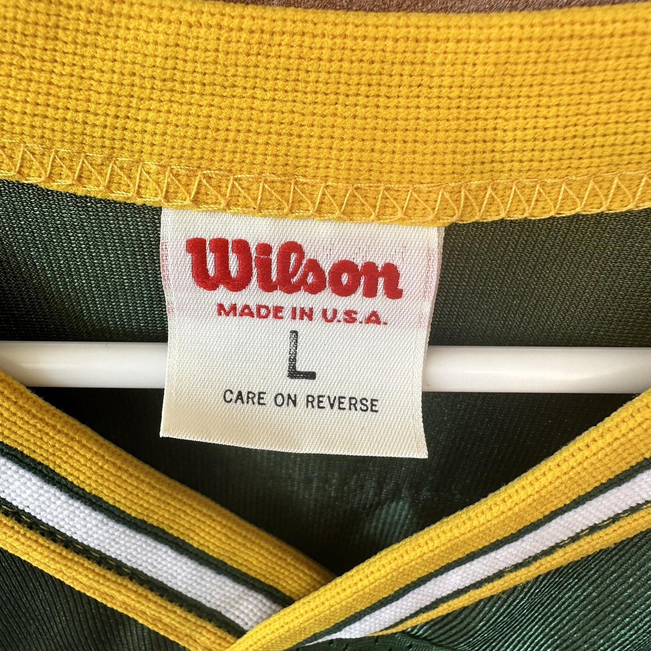 Vintage 80's Green Bay Packers Jersey style shirt - Depop