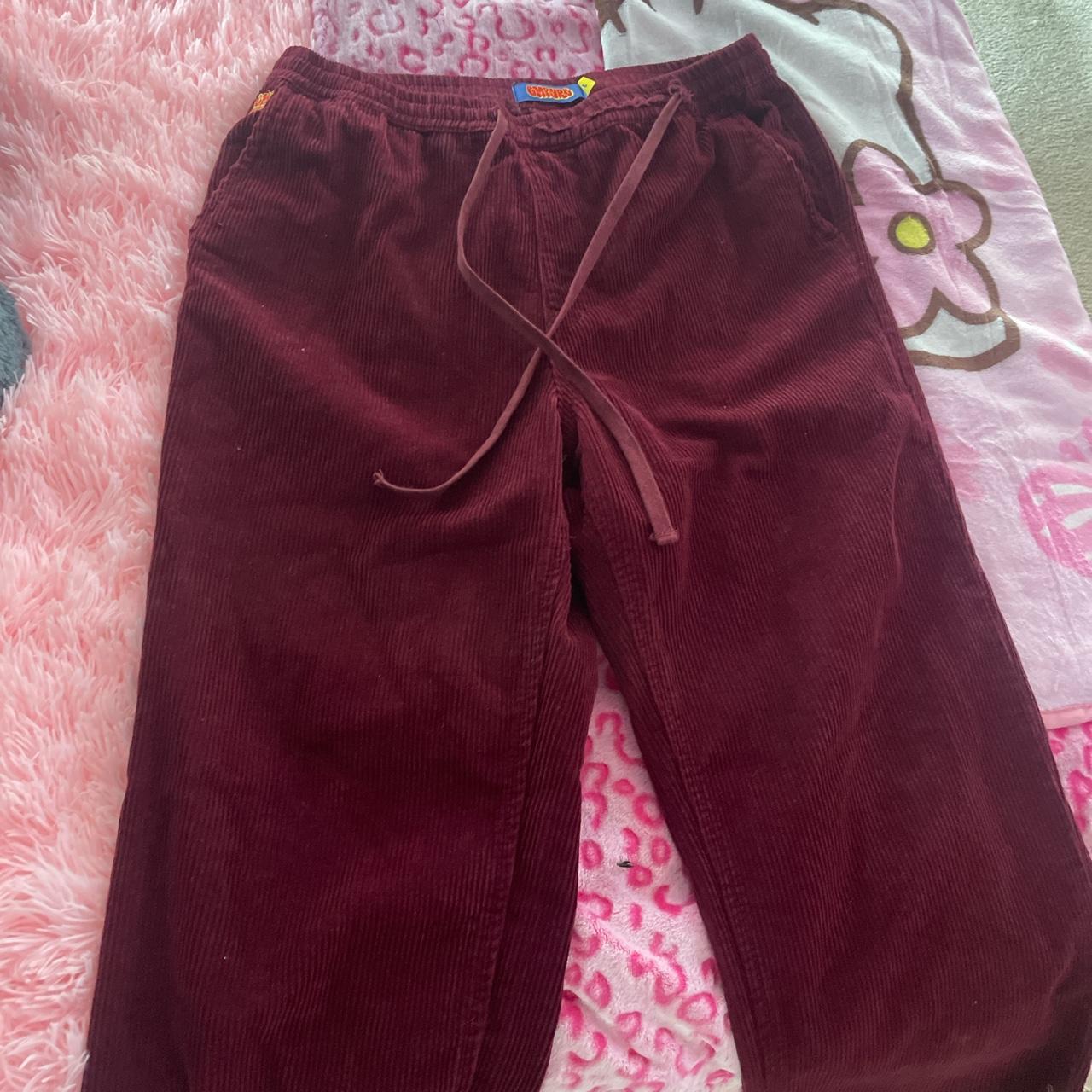 Red Gm pyre pants from Zumies!! #gmpyre #red #pants #L - Depop