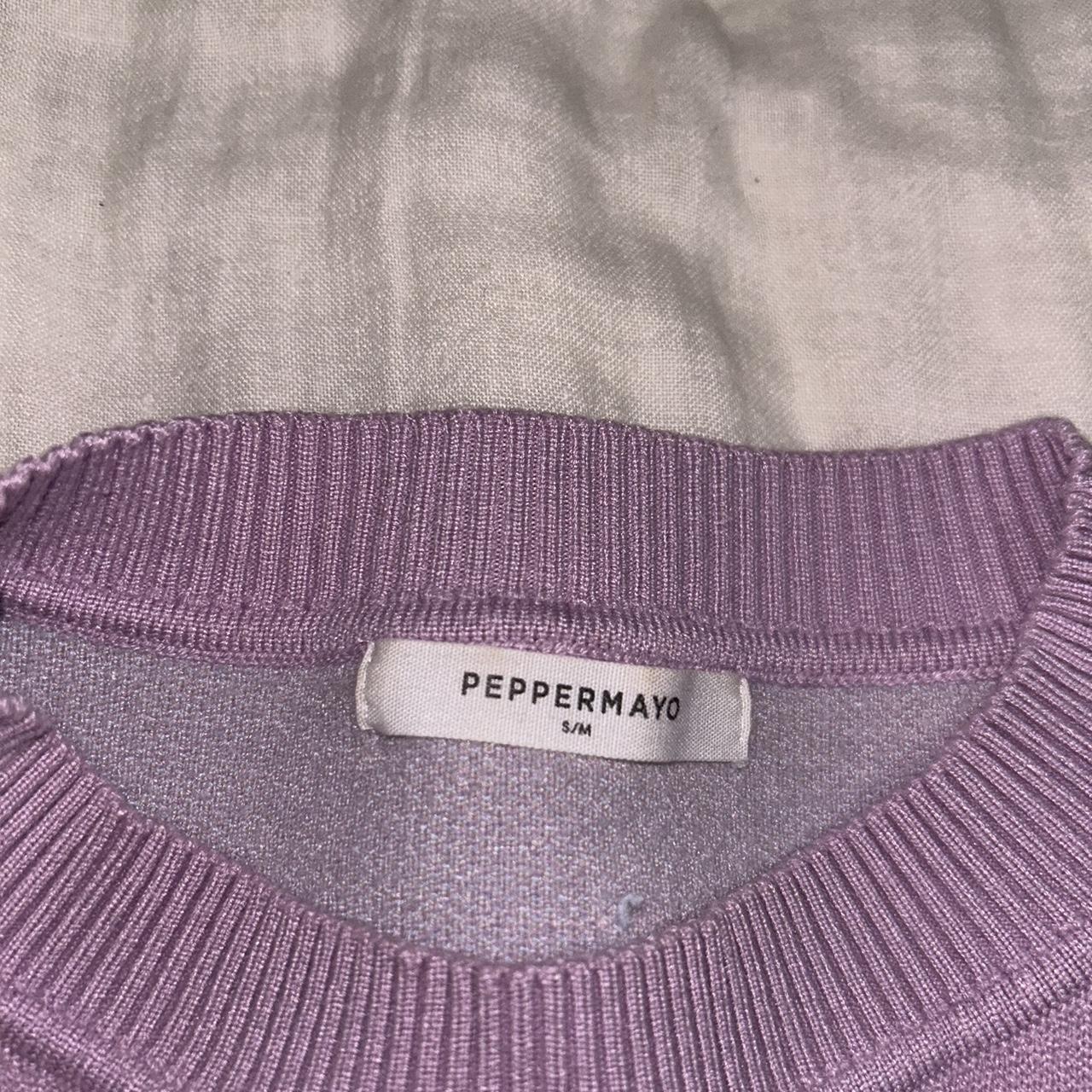 Sold out PEPPERMAYO color block crew neck knit!... - Depop