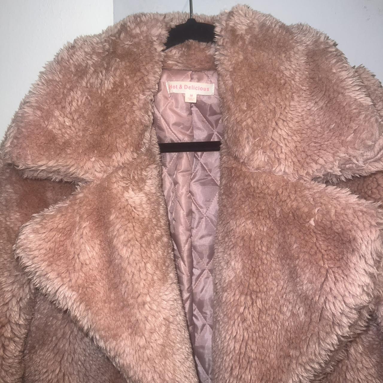 Fashion nova pink outlet coat