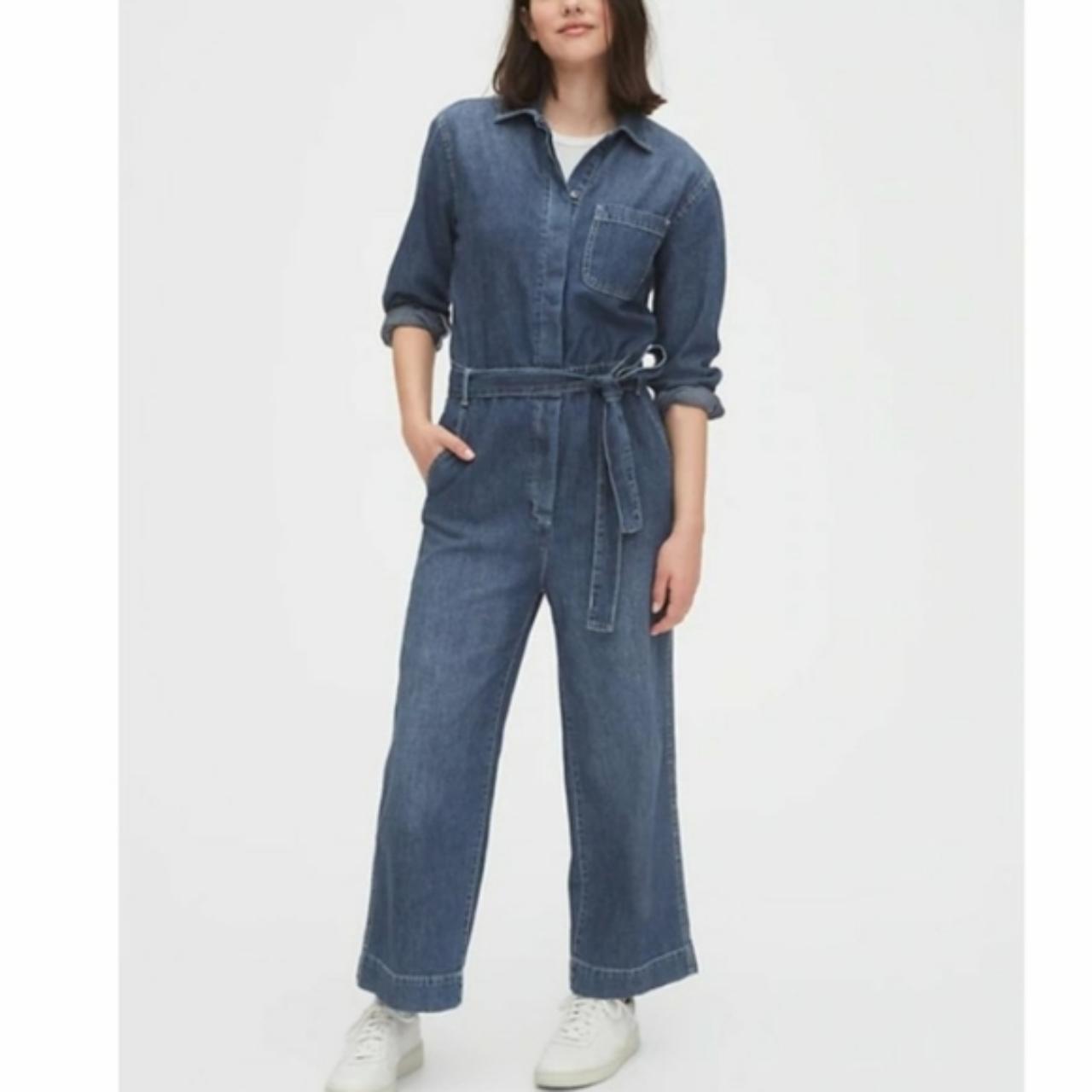 Denim Jumpsuit with Washwell curated on LTK