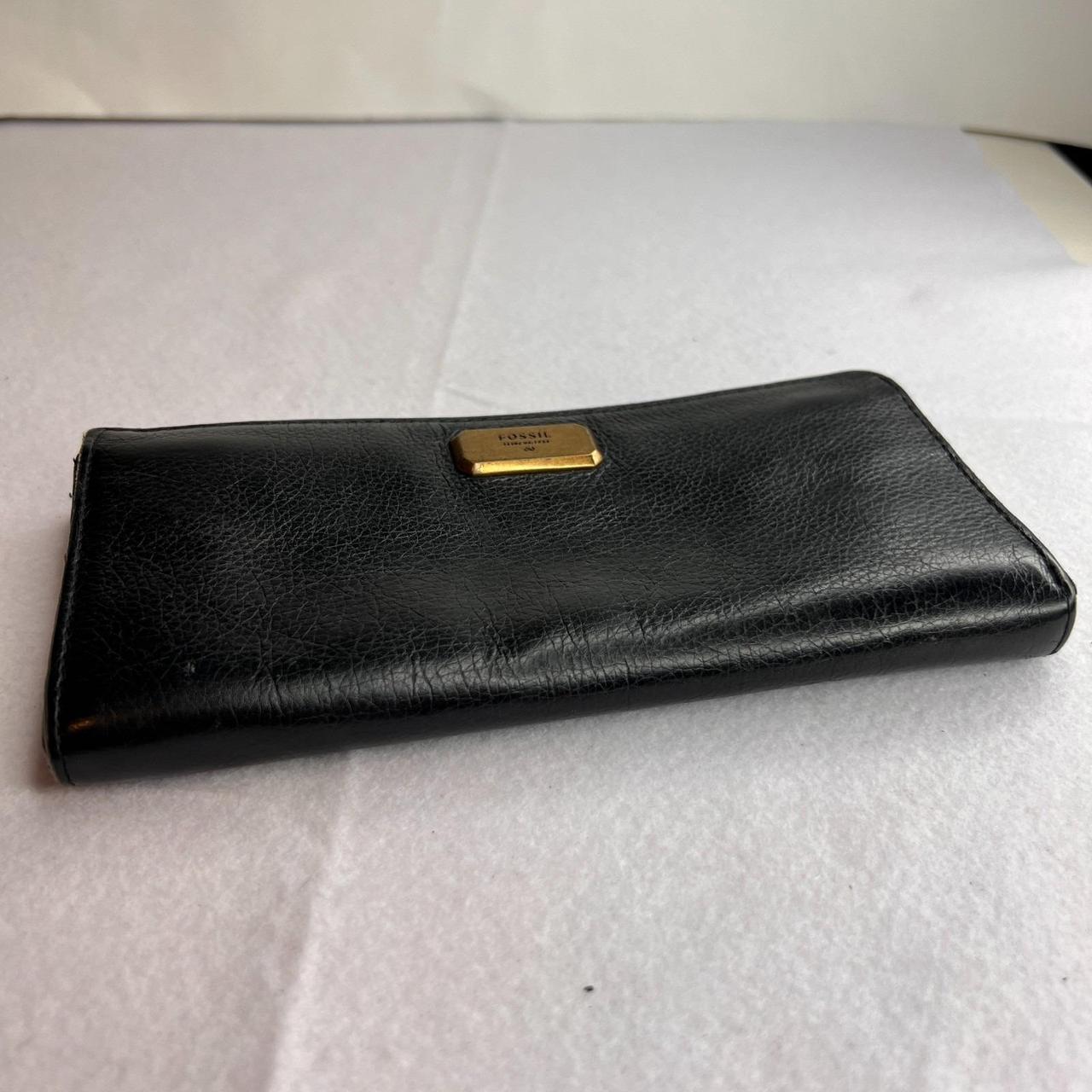 Fossil Women's Wallet - Black – Fossil Black Leat… - image 6