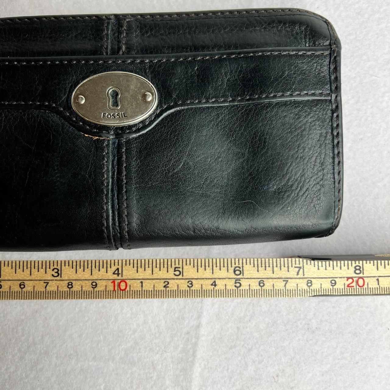 Fossil Women's Wallet - Black – Fossil Leather Ma… - image 7