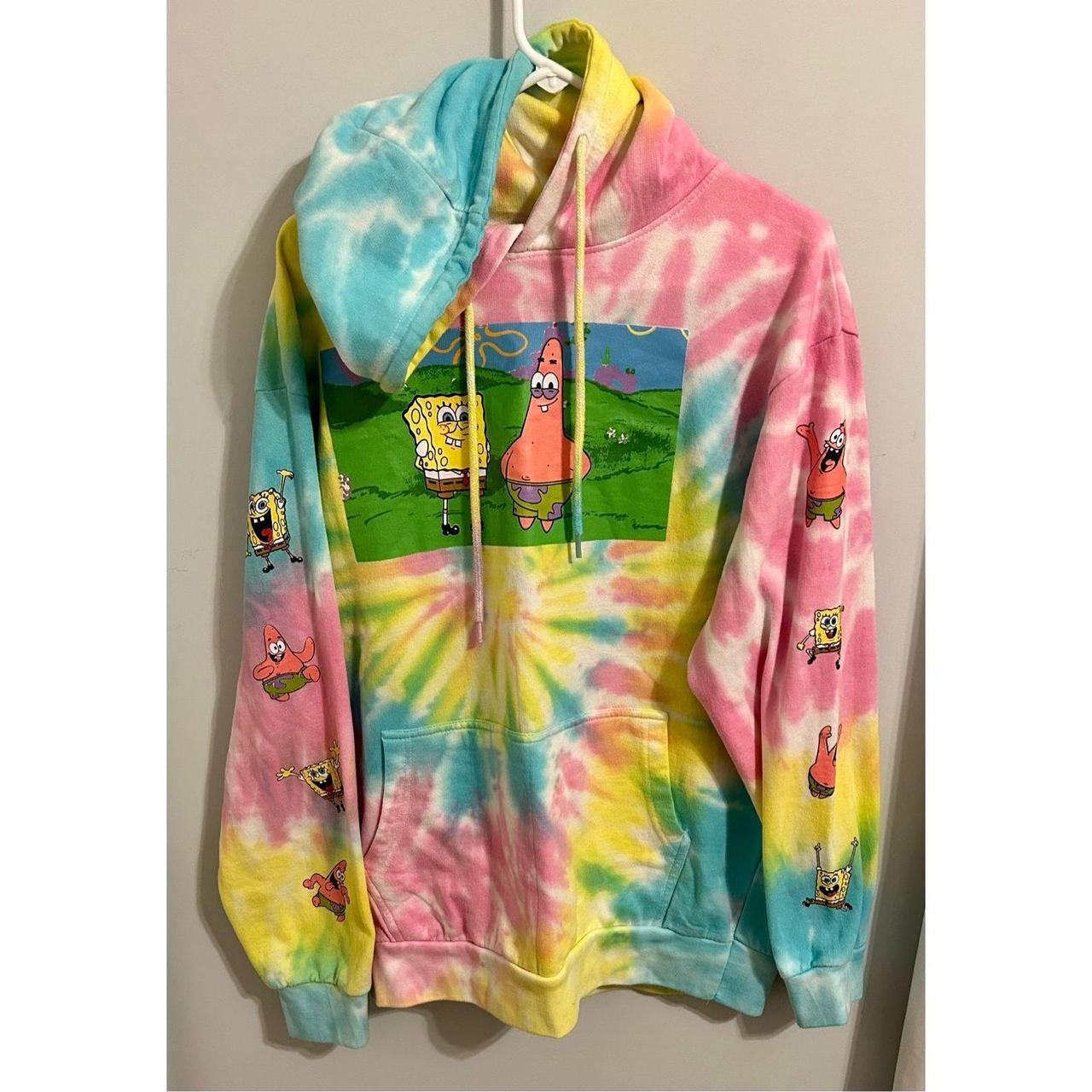 Tie dye hotsell spongebob hoodie