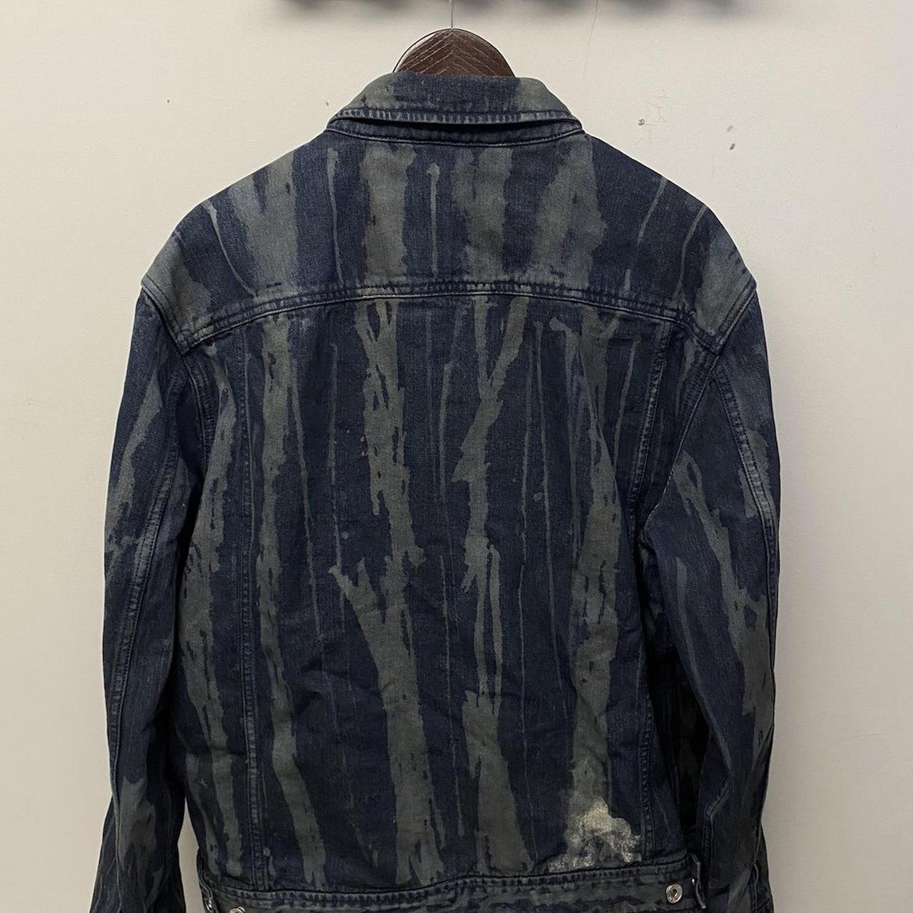 John Varvatos Star USA Denim Trucker Button Jean Jacket Dark Blue Mens Sz  XXL - Coats & jackets