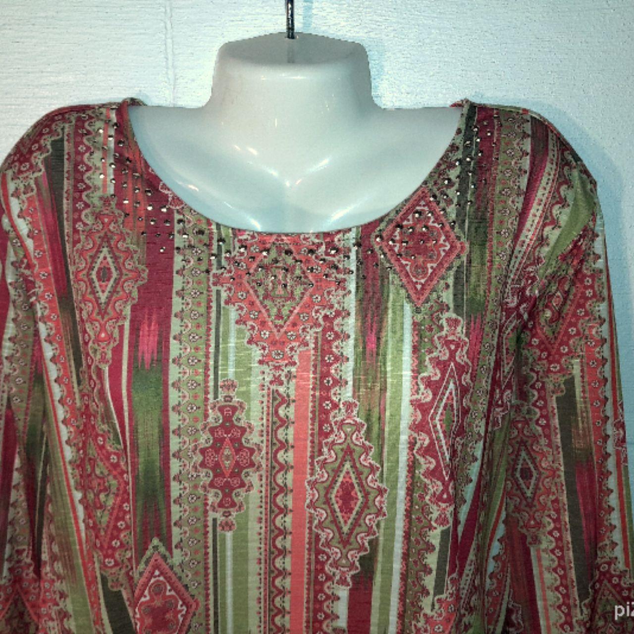 Ruby Rd. Women's Blouse - Multi/Red - XXL – Ruby … - image 4