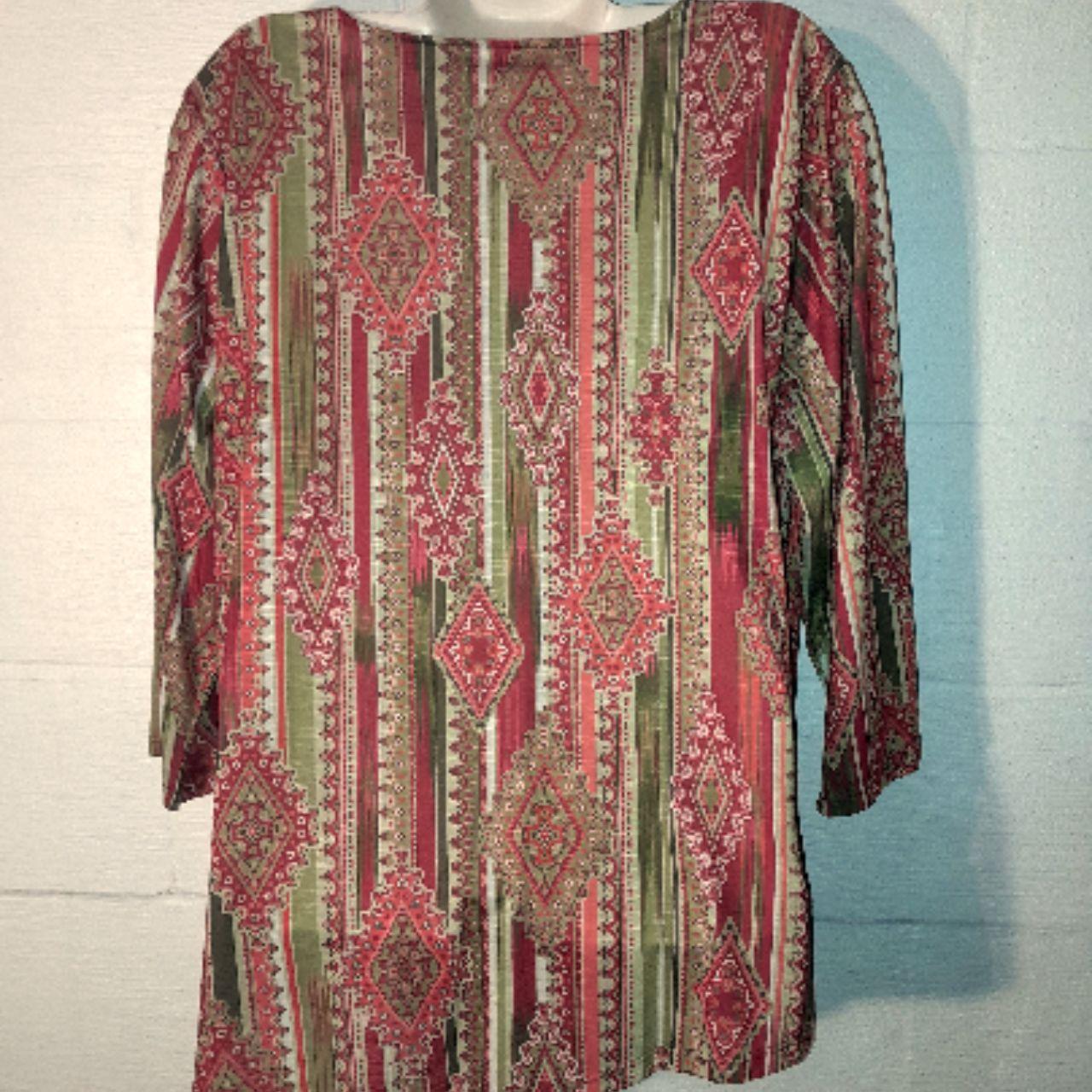 Ruby Rd. Women's Blouse - Multi/Red - XXL – Ruby … - image 6