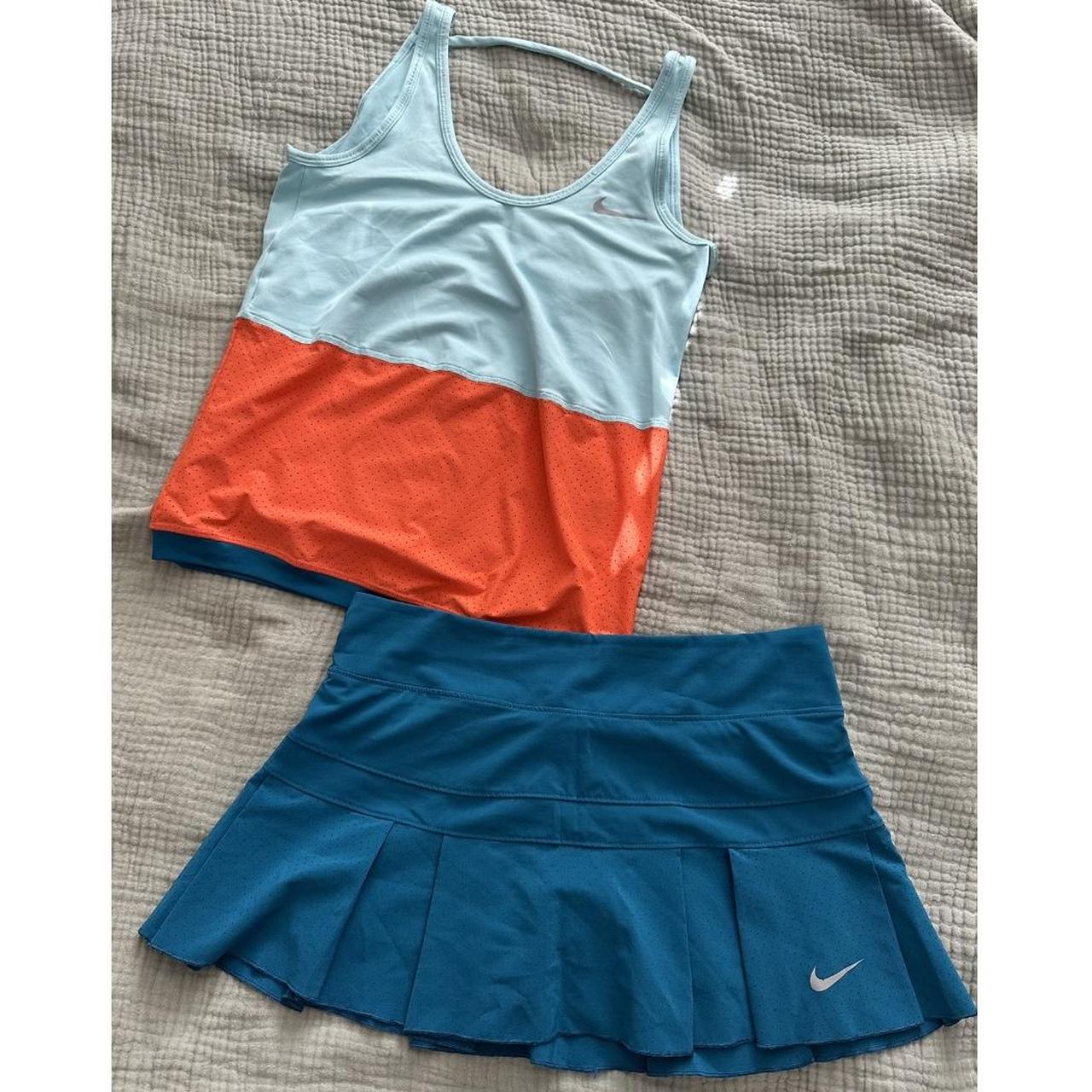 S Nike dri fit matching tank and skirt set if you. Depop