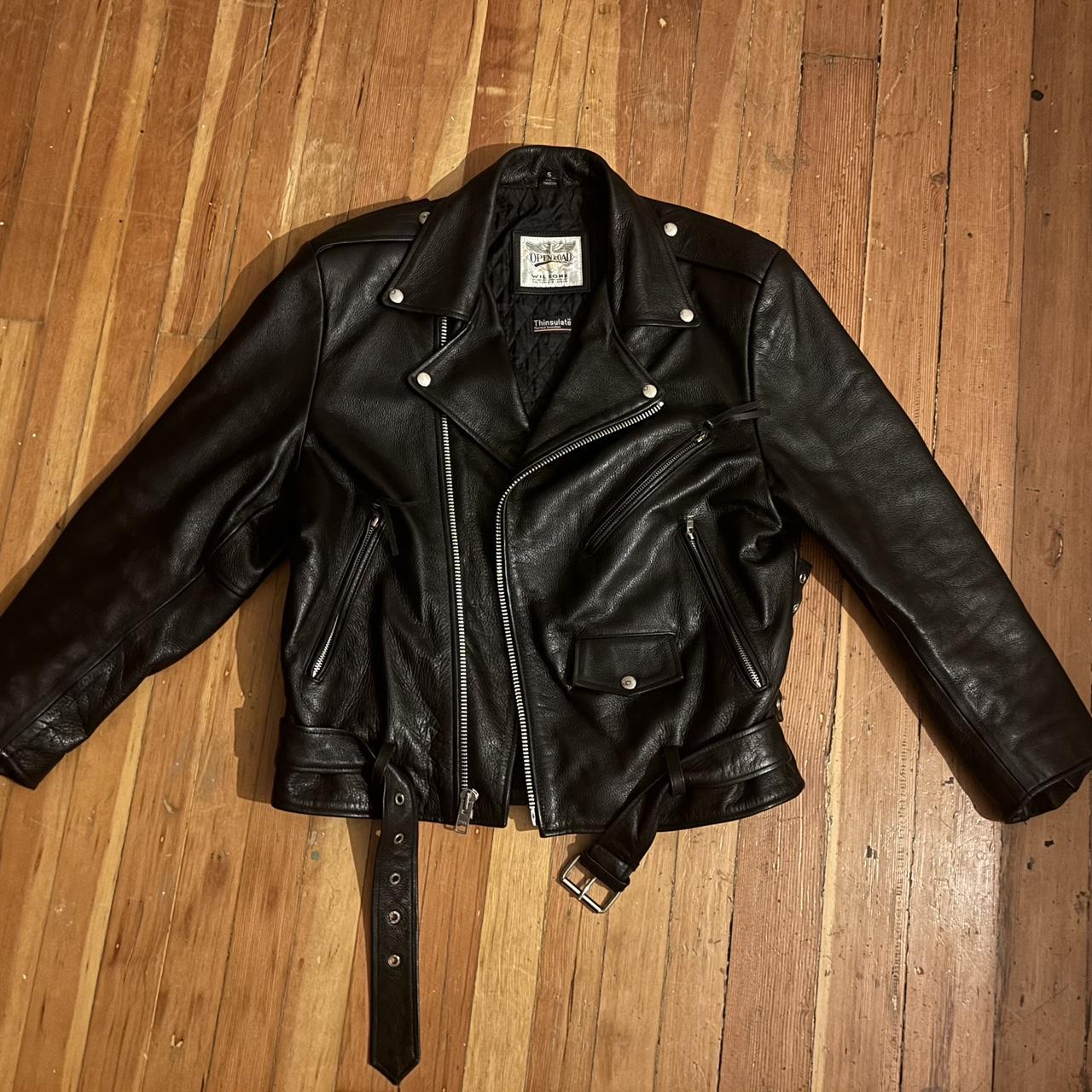 Wilson leather harley deals davidson jacket