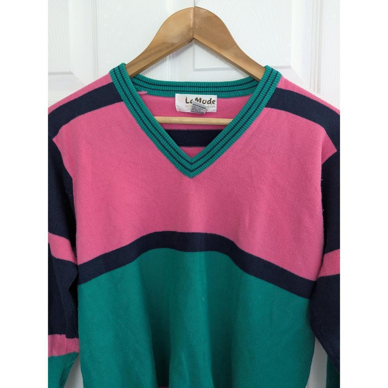 La Mode Women's Sweater - Multi - M – Vtg La Mode… - image 2