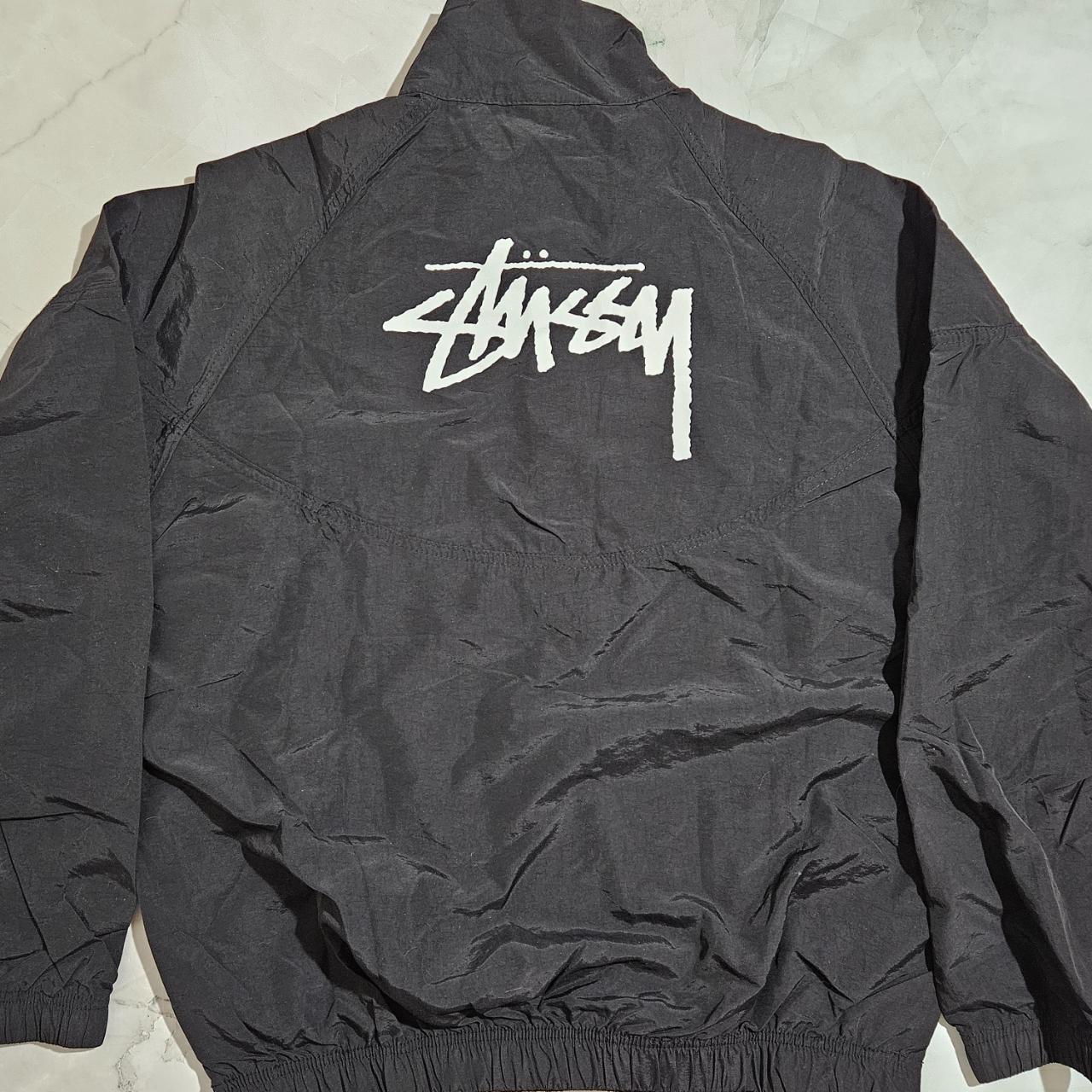 Nike x Stussy Windrunner Jacket Off Noir... - Depop