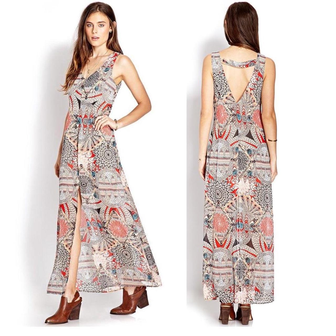 Forever 21 bohemian dress best sale