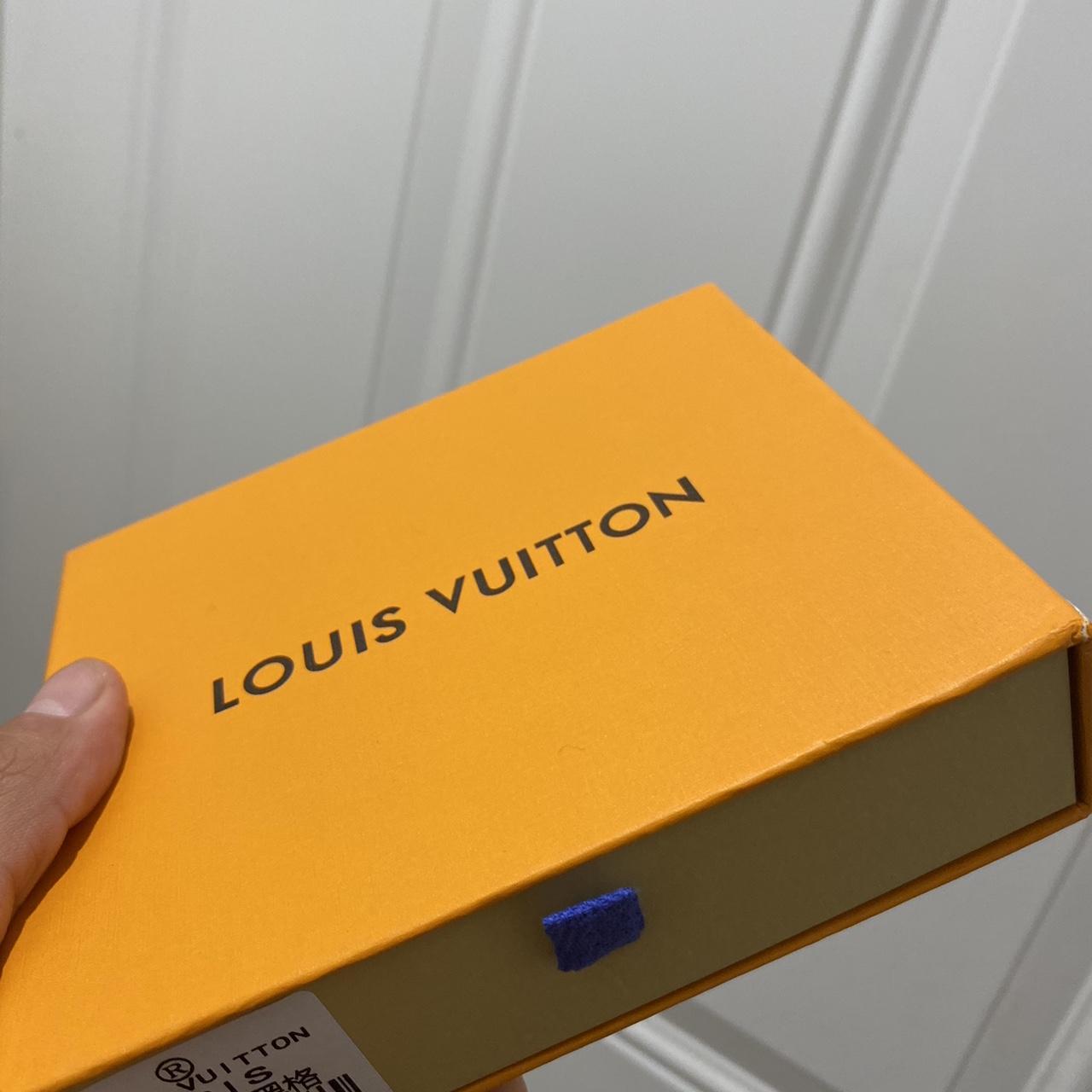 Louis Vuitton X Supreme Slender Wallet Red Epi - Depop
