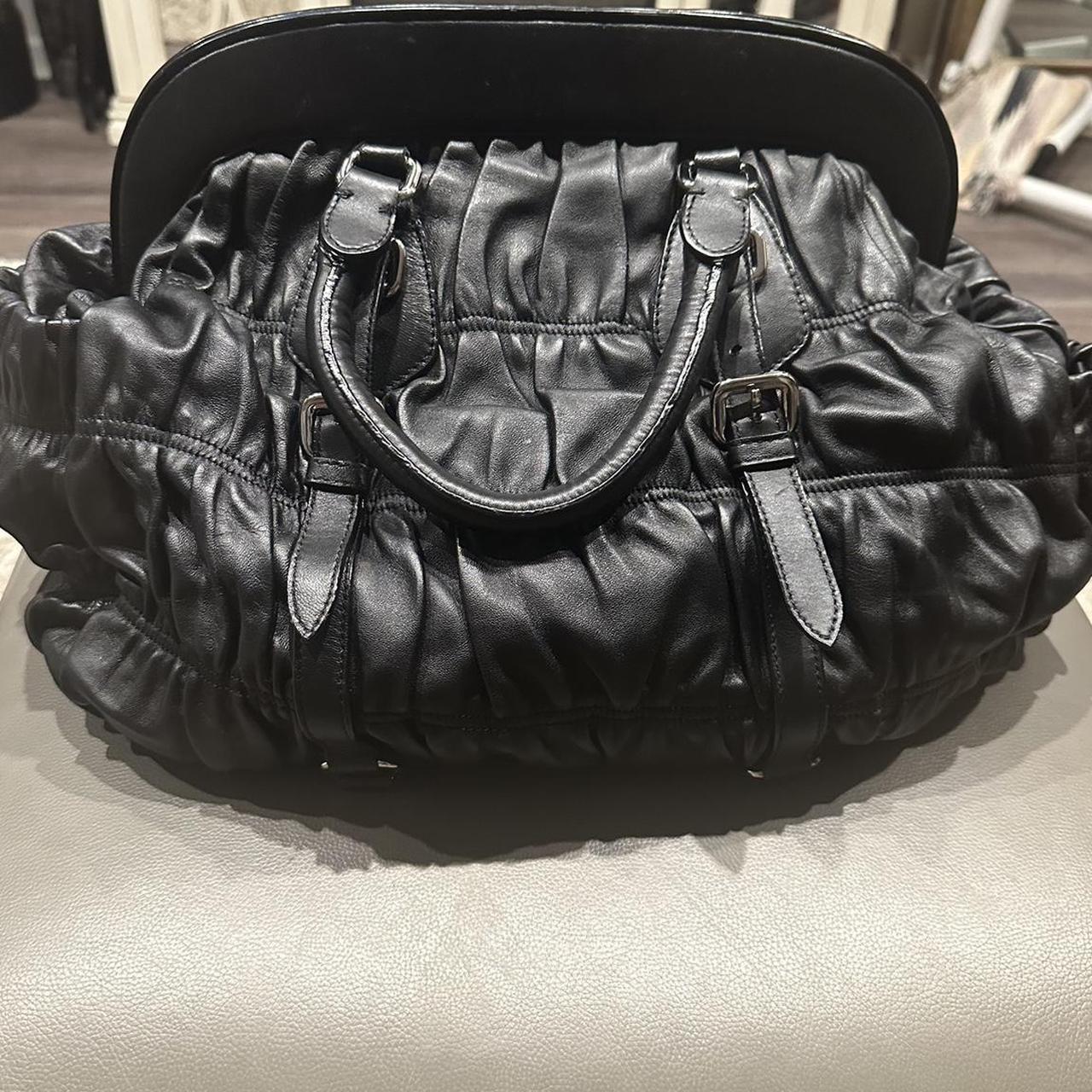 Large Prada tote. Priced accordingly. Butter soft Depop