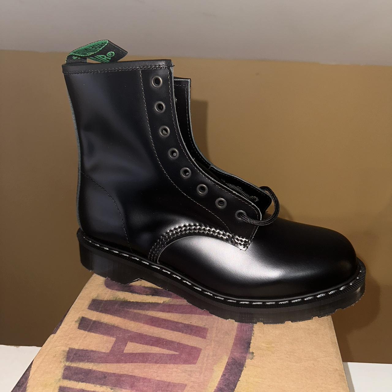 These are solovair 8 eye derby boots made in... Depop