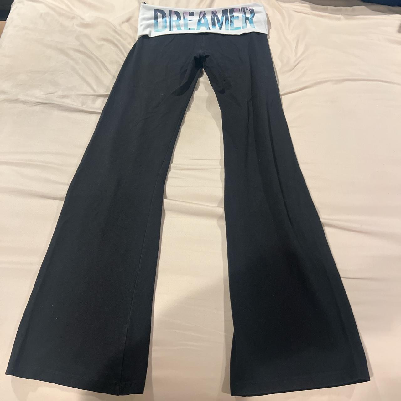 vintage y2k 2000s Victoria's Secret foldover flare - Depop