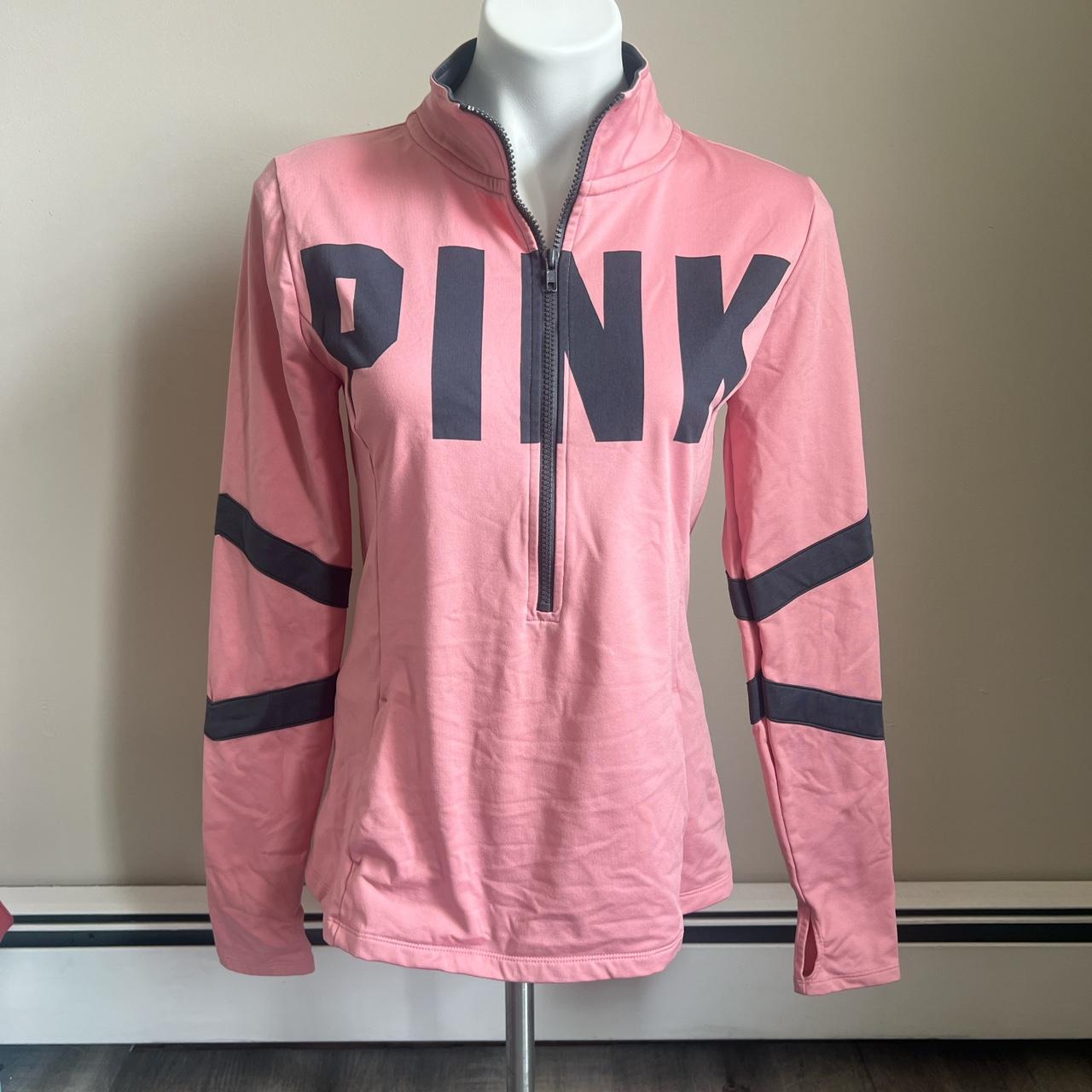 Victoria’s Secret Pink quarter zip long sleeve retailer size medium