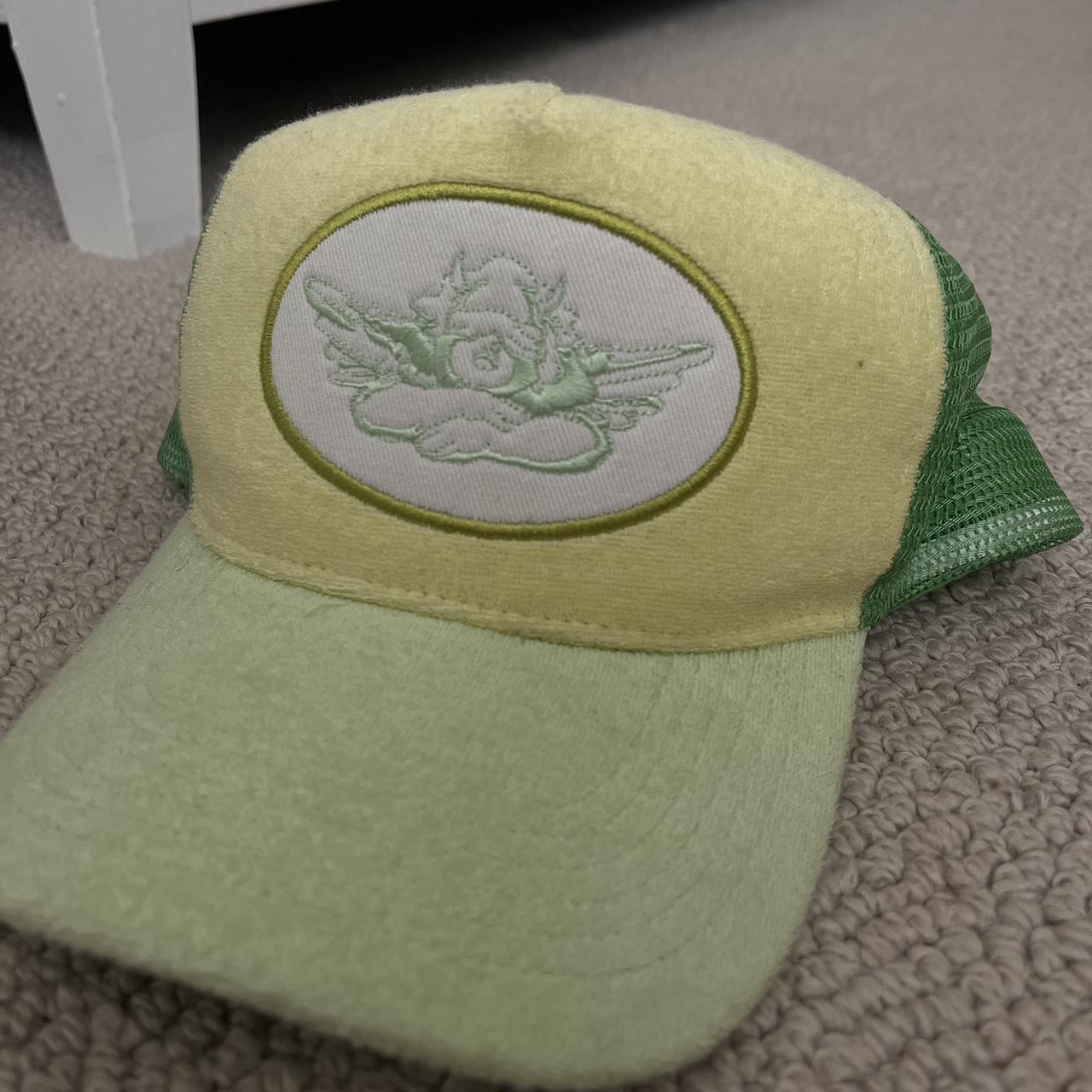 Green Boys Lie trucker hat - Depop