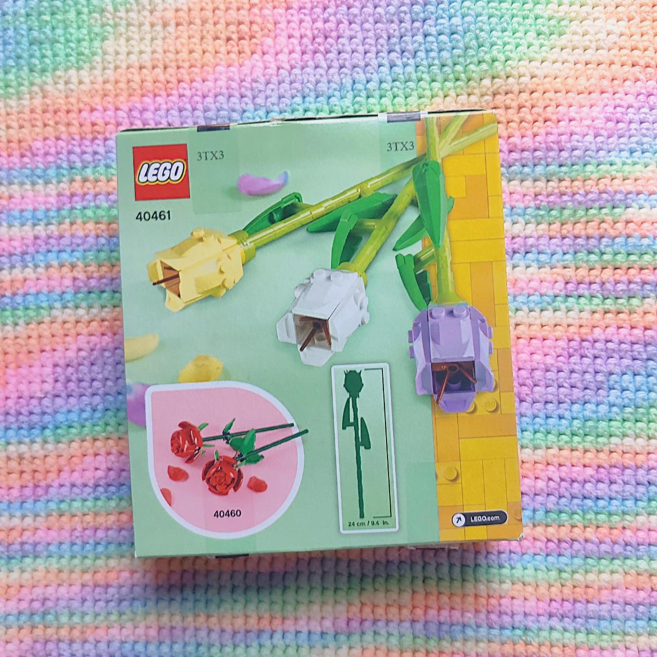 Lego tulips set 🌺💐🌺💐🌺💐🌺💐 It is used but in very good... - Depop