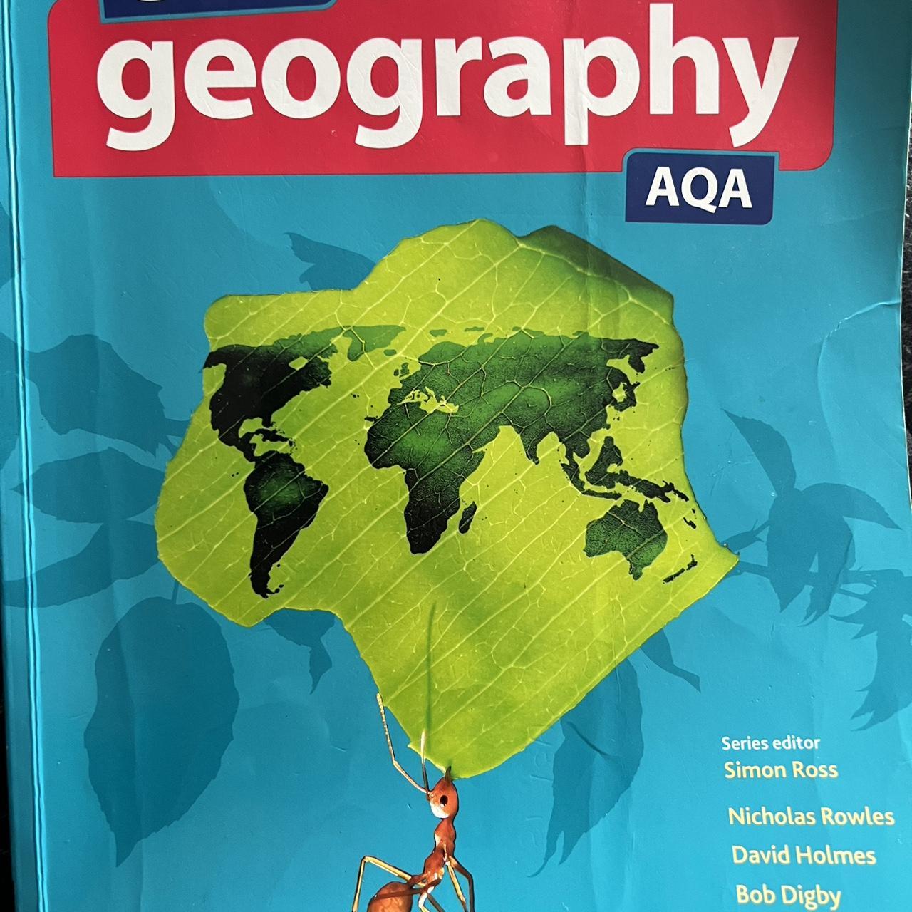 GCSE AQA geography textbook Depop