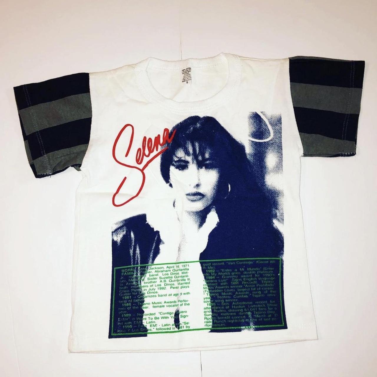 Vintage kids Selena shirt super rare - Depop