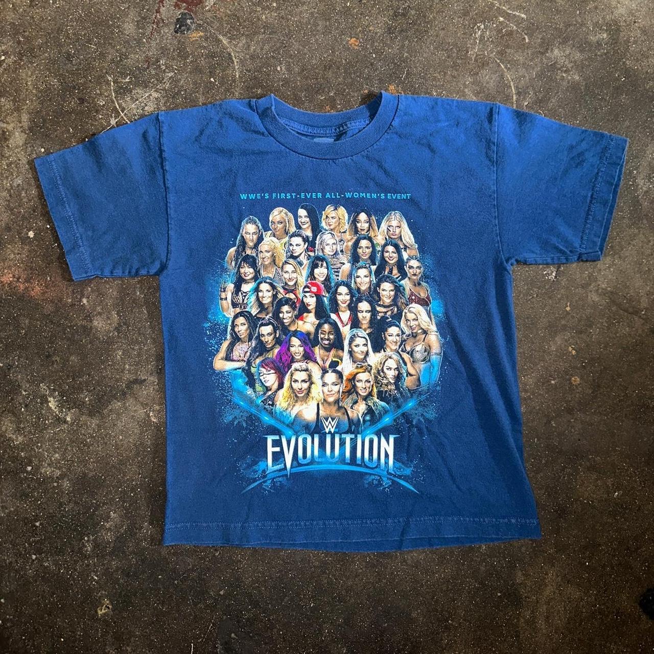 Vintage wwe evolution shirt - Depop