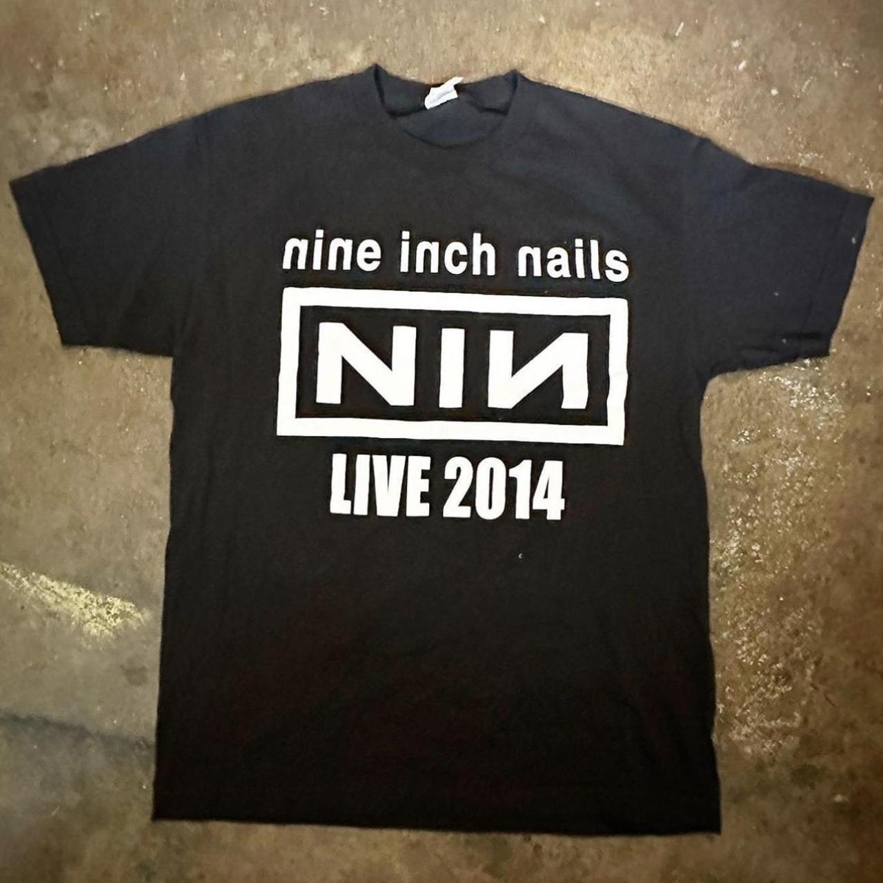 Vintage Nine Inch Nails Sound Garden Tour 2014 black...