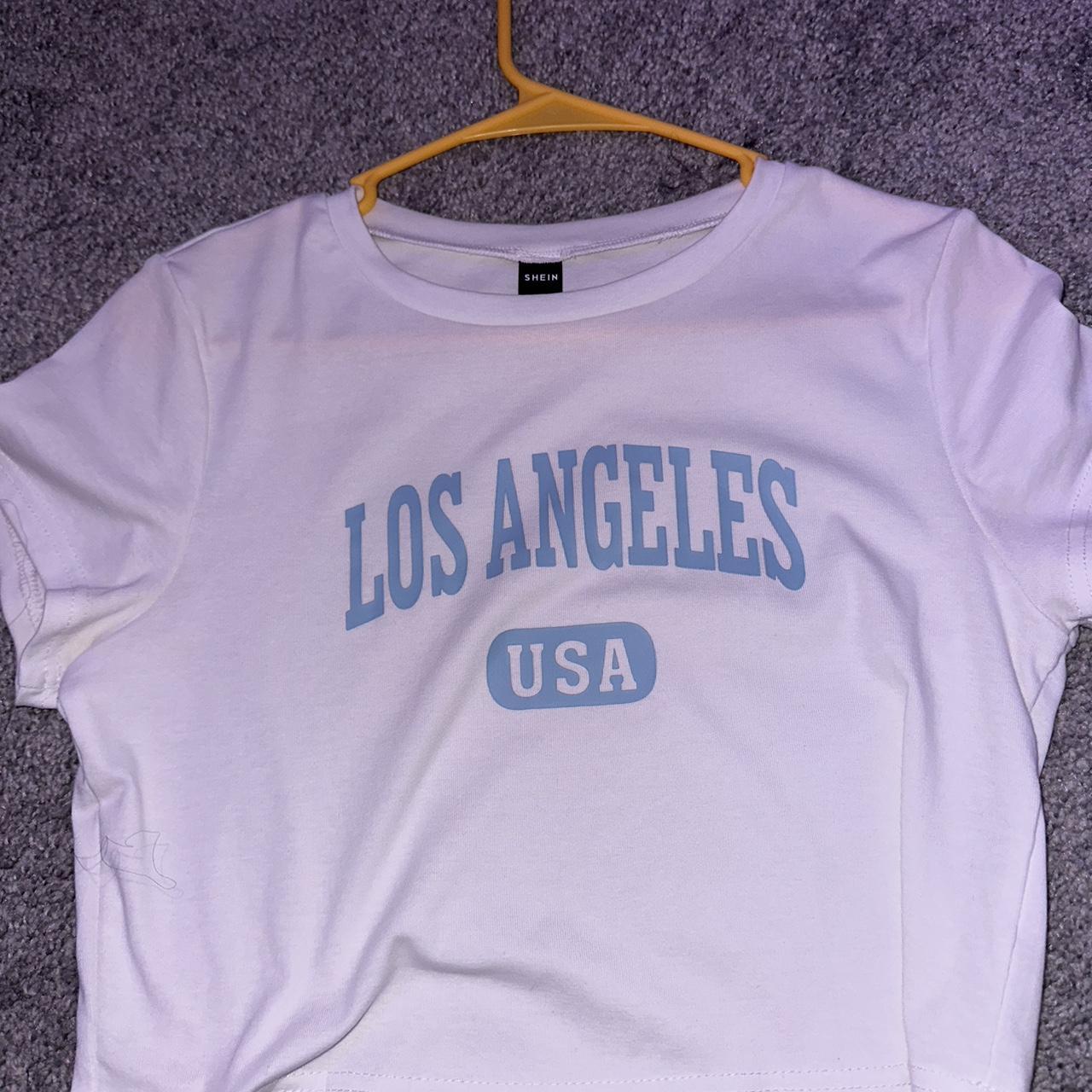 LA crop top! Worn once but forgot about it!... - Depop