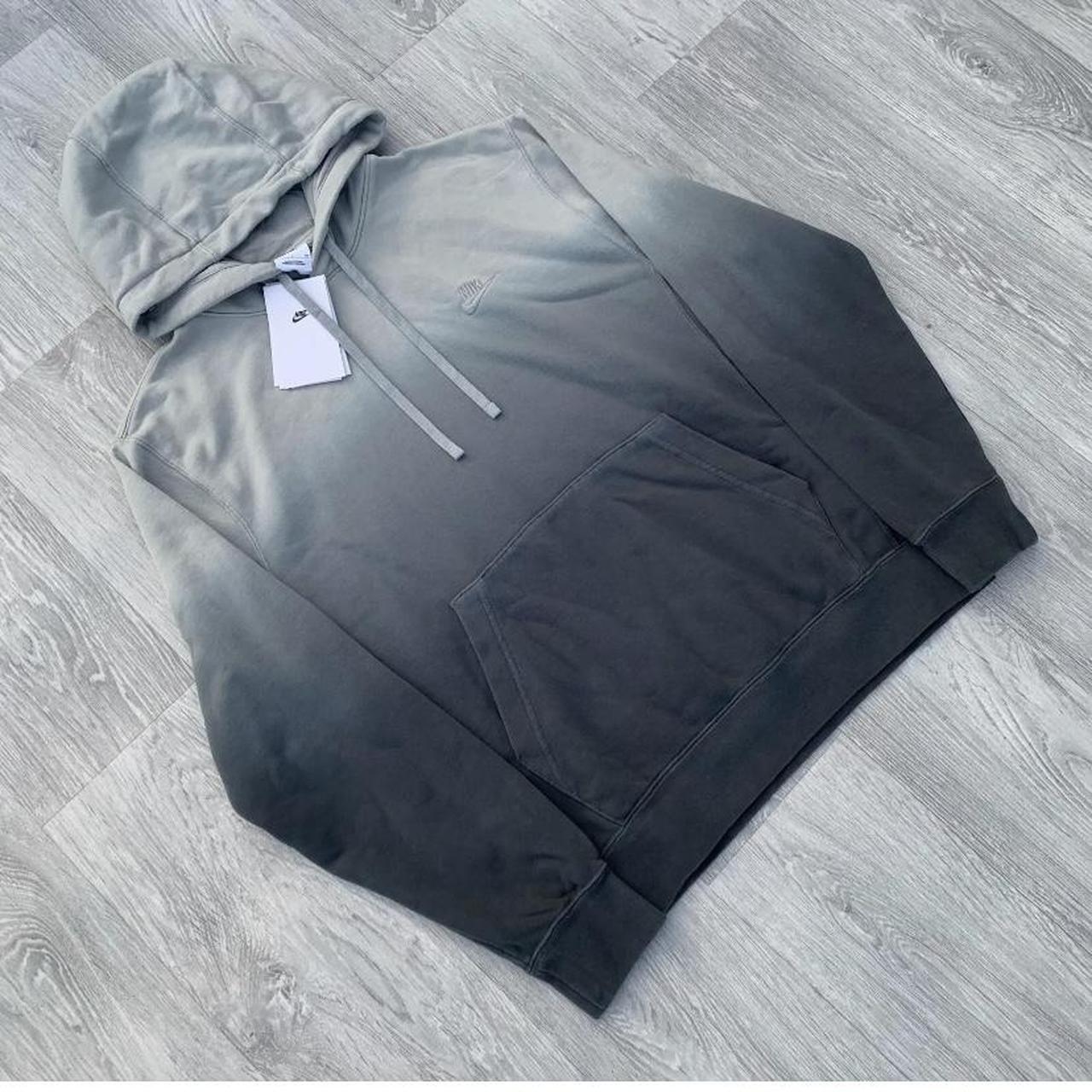 grey nike foundation hoodie