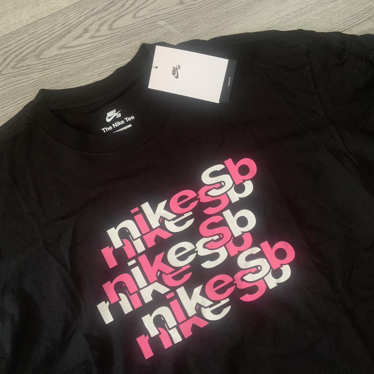 nike sb pink t shirt