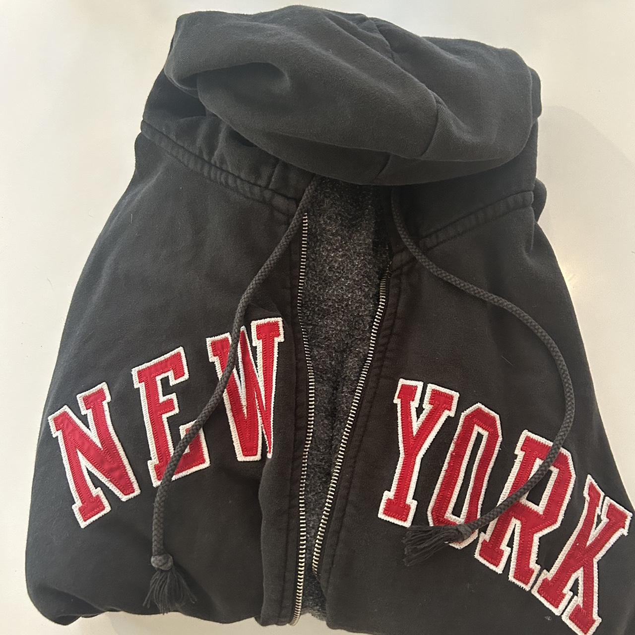 Red and black “New York” sweatshirt from Brandy - Depop