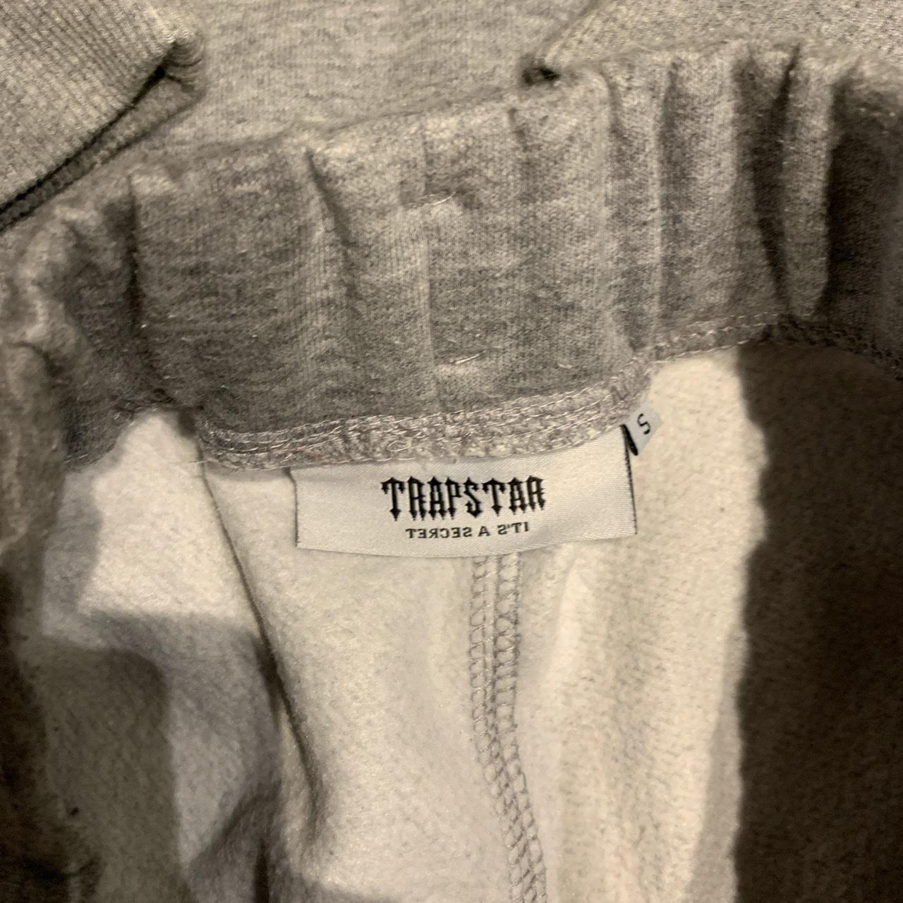 grey trapstar shooters tracksuit size S good... - Depop