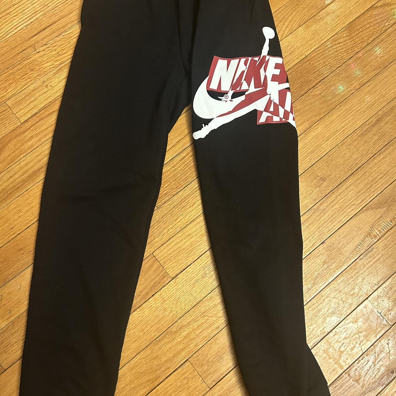 Jordan Open Legs Sweatpants Size XXL Good - Depop