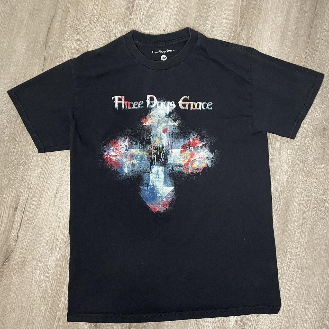 Three days grace band tee Depop
