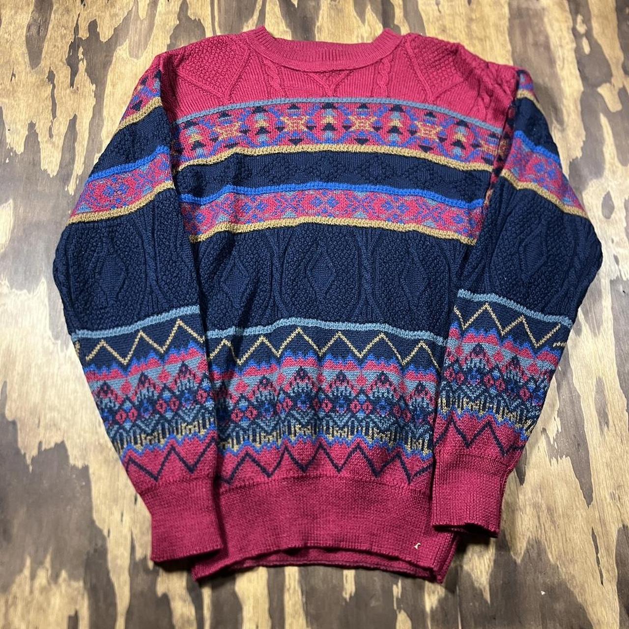 Pendleton Men's Sweater - Multi/Red - M – pendlet… - image 1