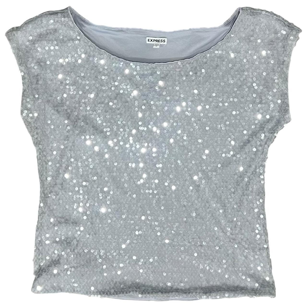 Express sequin shirt online