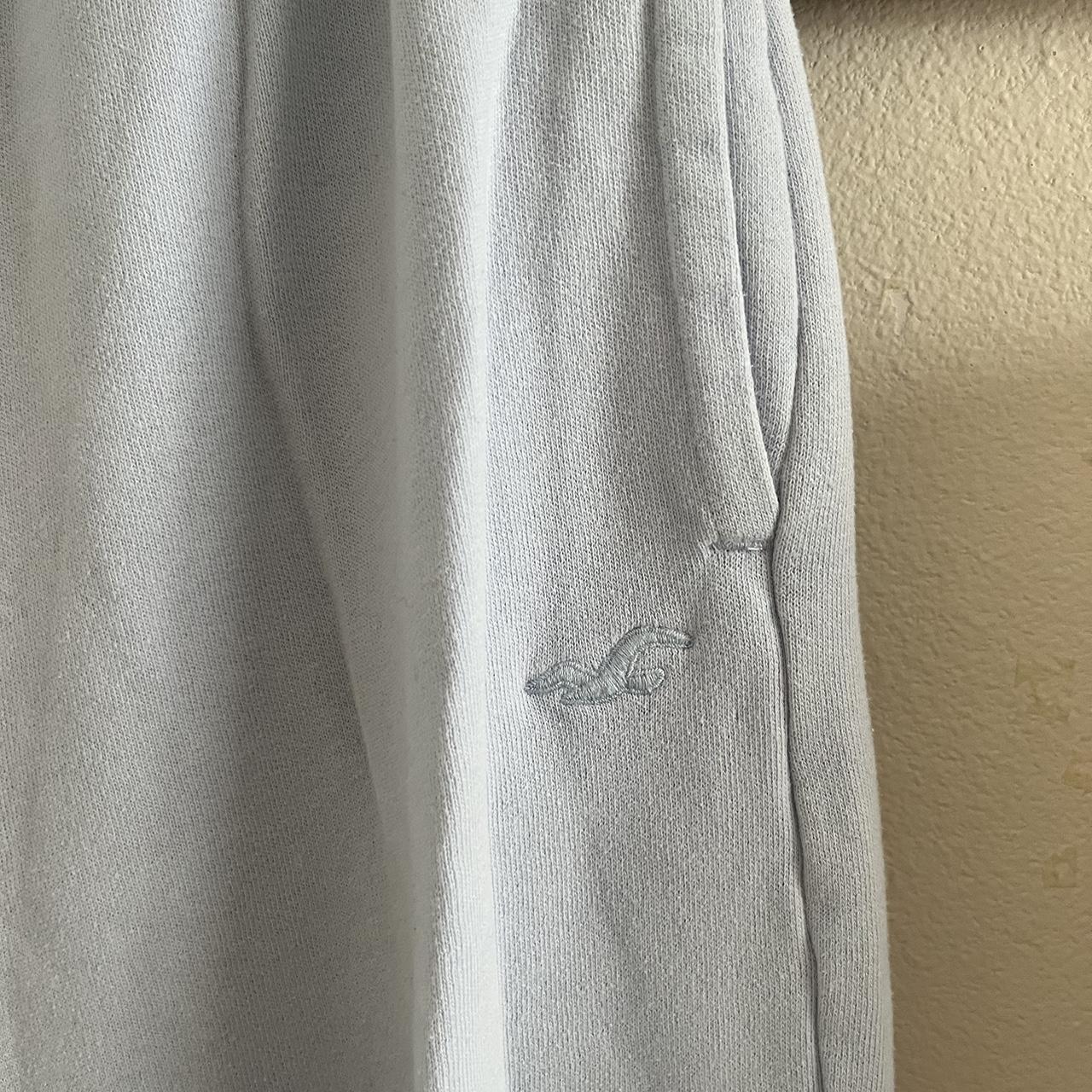 Baby Blue Hollister Sweatpants Size Medium no... Depop