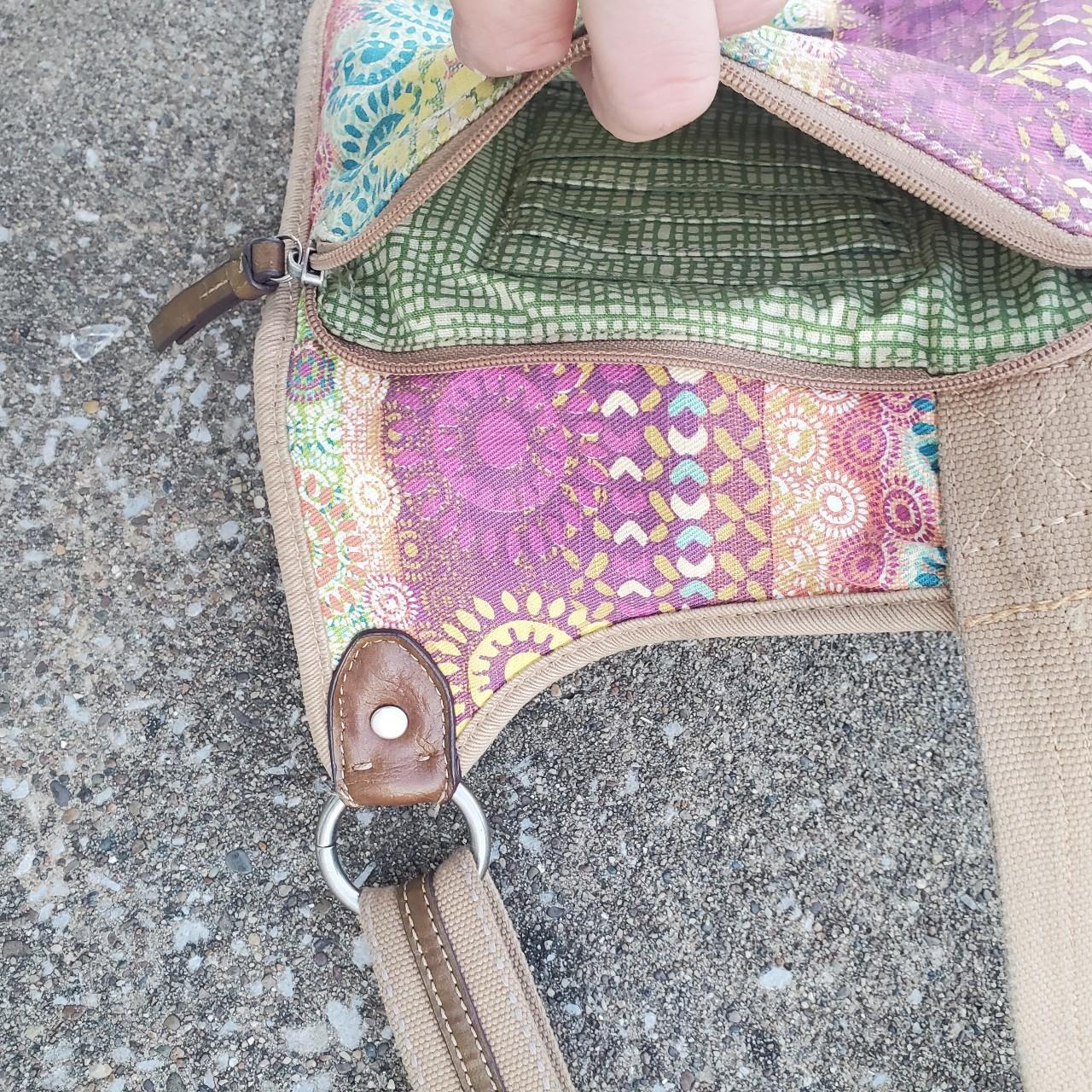 Fossil Women's Bag - Multi/Pink – Rainbow multi-c… - image 3