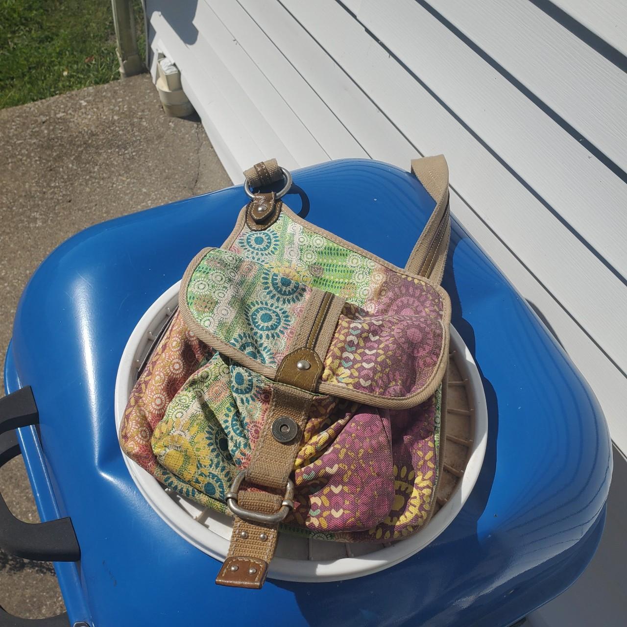 Fossil Women's Bag - Multi/Pink – Rainbow multi-c… - image 5