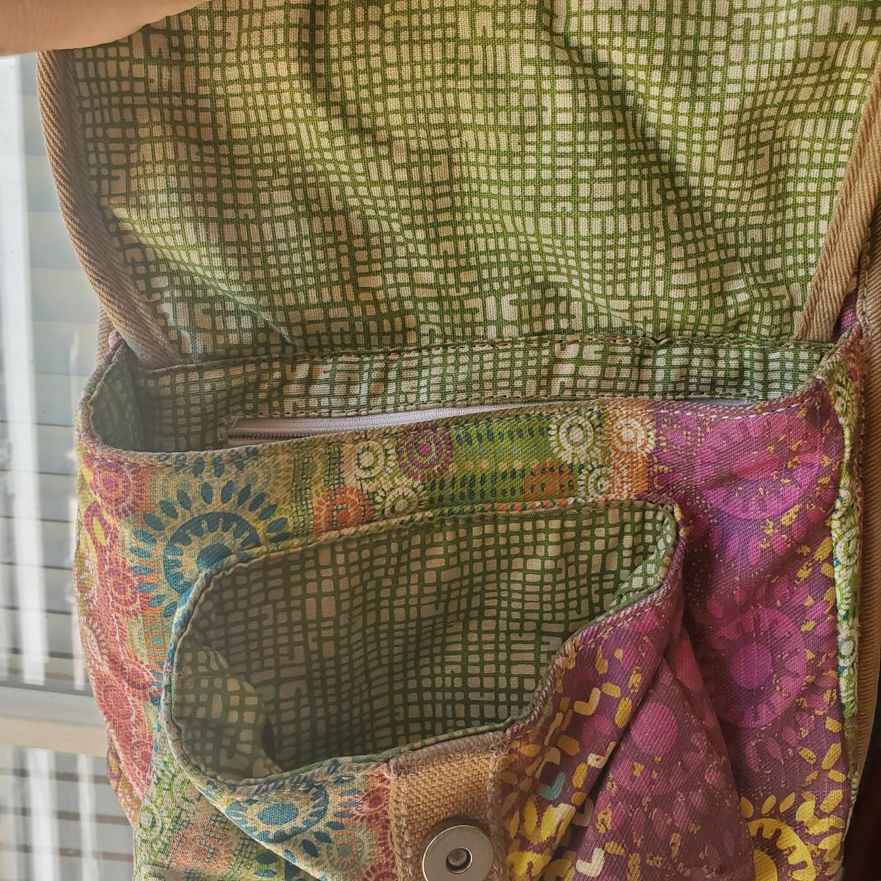 Fossil Women's Bag - Multi/Pink – Rainbow multi-c… - image 6