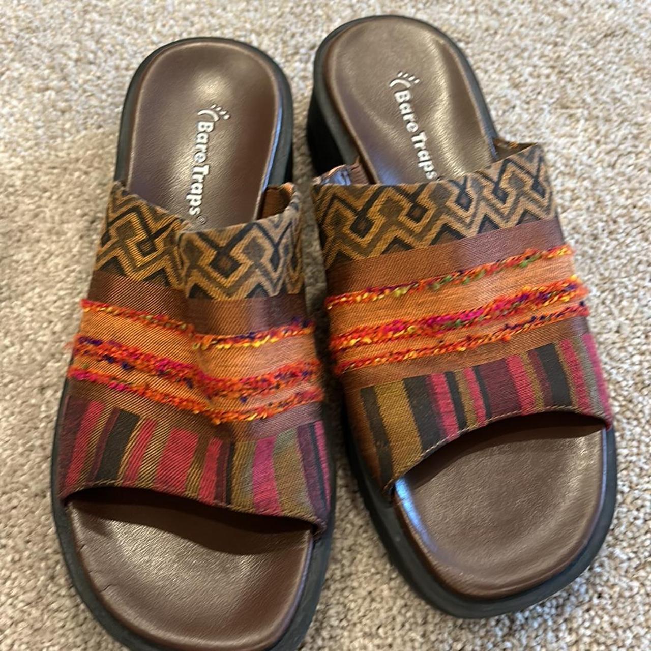 pink and orange havaianas