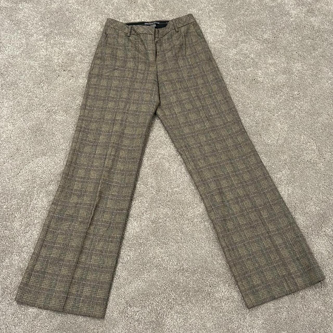 The Hector Trousers - Cinnamon Check Linen