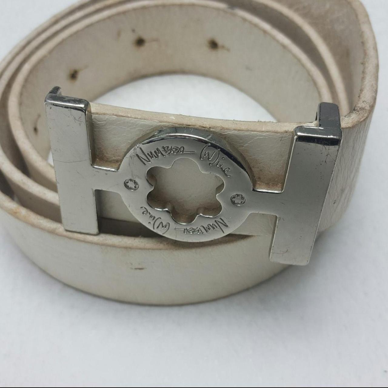 number nine belt vintage leather belt | Depop