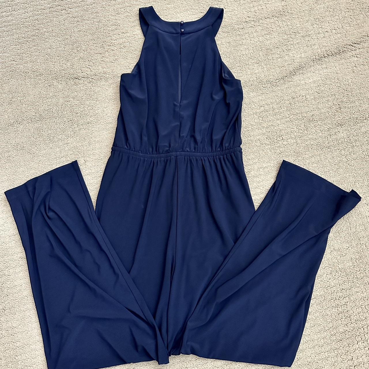 Small Emma Michele navy jumpsuit only worn once Depop