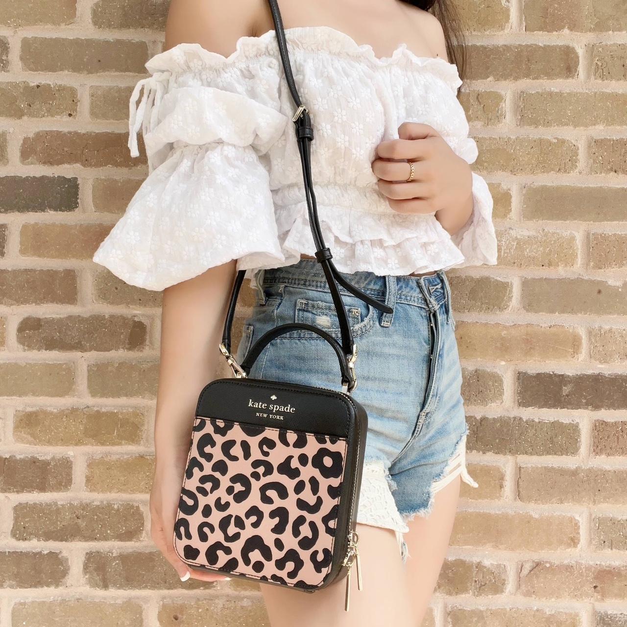 Kate spade 2024 leopard crossbody