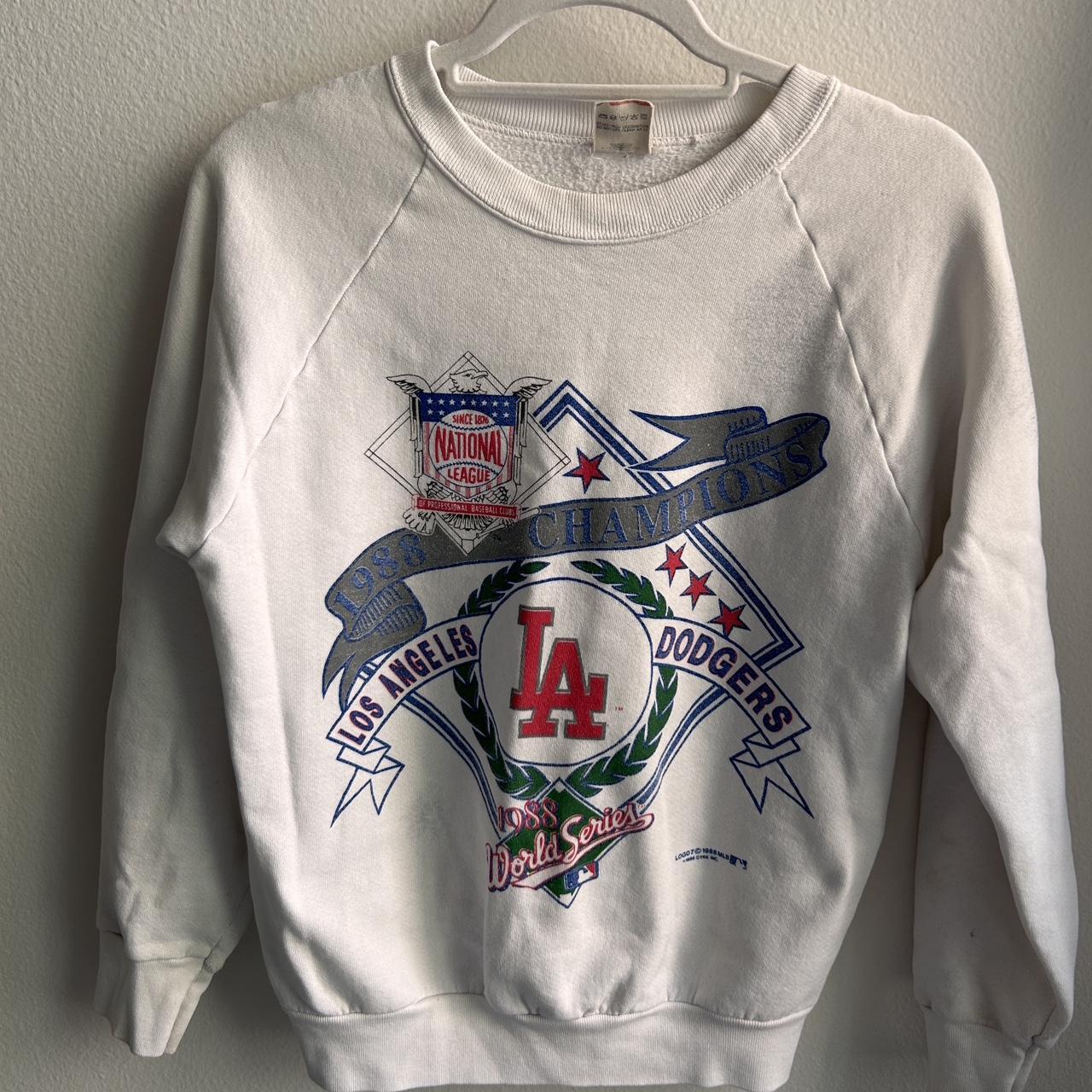 Vintage 1988 LA Dodgers World Series sweater