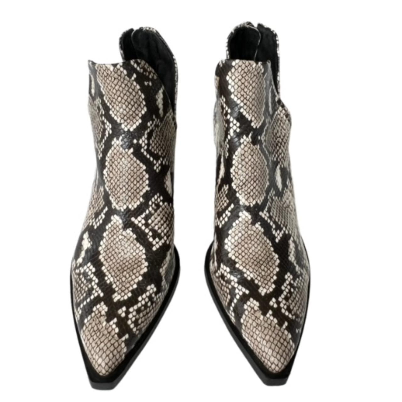 vince camuto boots snakeskin
